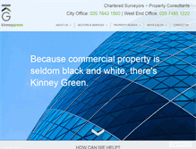 Tablet Screenshot of kinneygreen.com